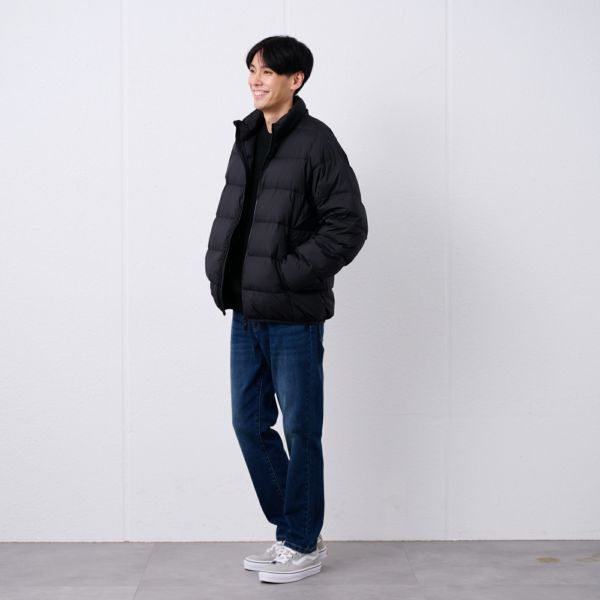ウオッシャブルダウン　ボリュームダウンブルゾン