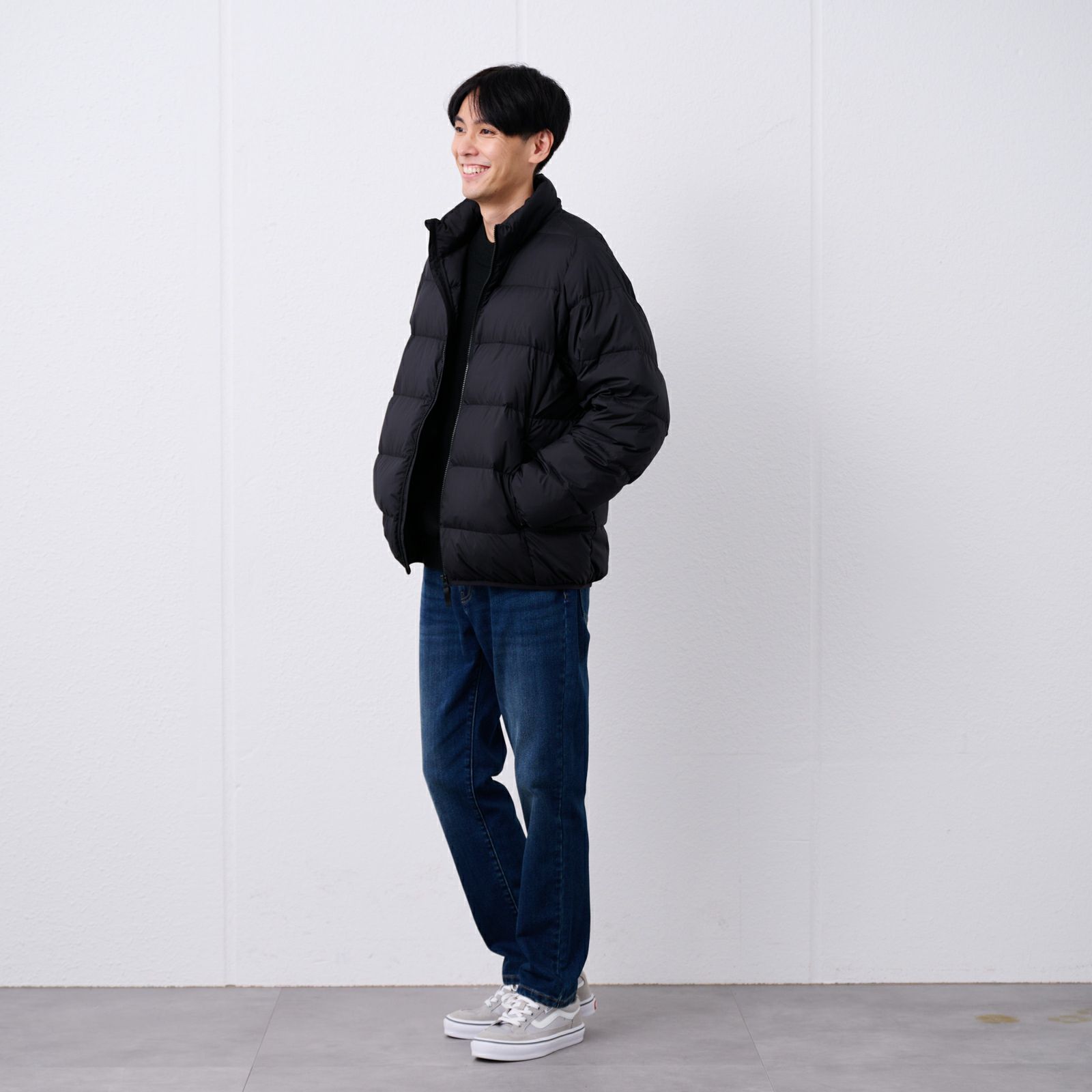 ウオッシャブルダウン　ボリュームダウンブルゾン