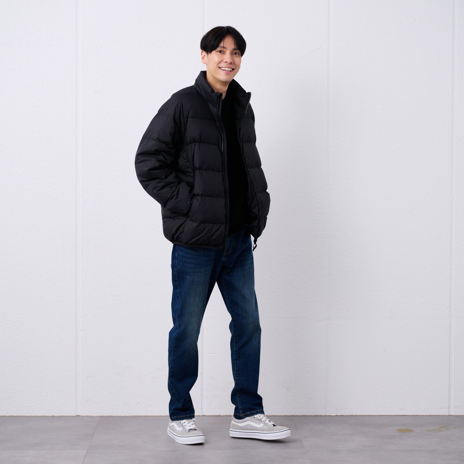 ウオッシャブルダウン　ボリュームダウンブルゾン