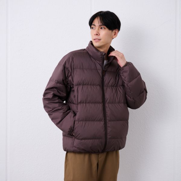 ウオッシャブルダウン　ボリュームダウンブルゾン