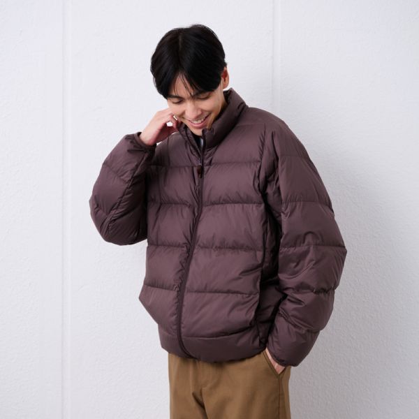 ウオッシャブルダウン　ボリュームダウンブルゾン