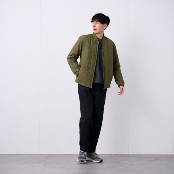 中わたキルトブルゾン