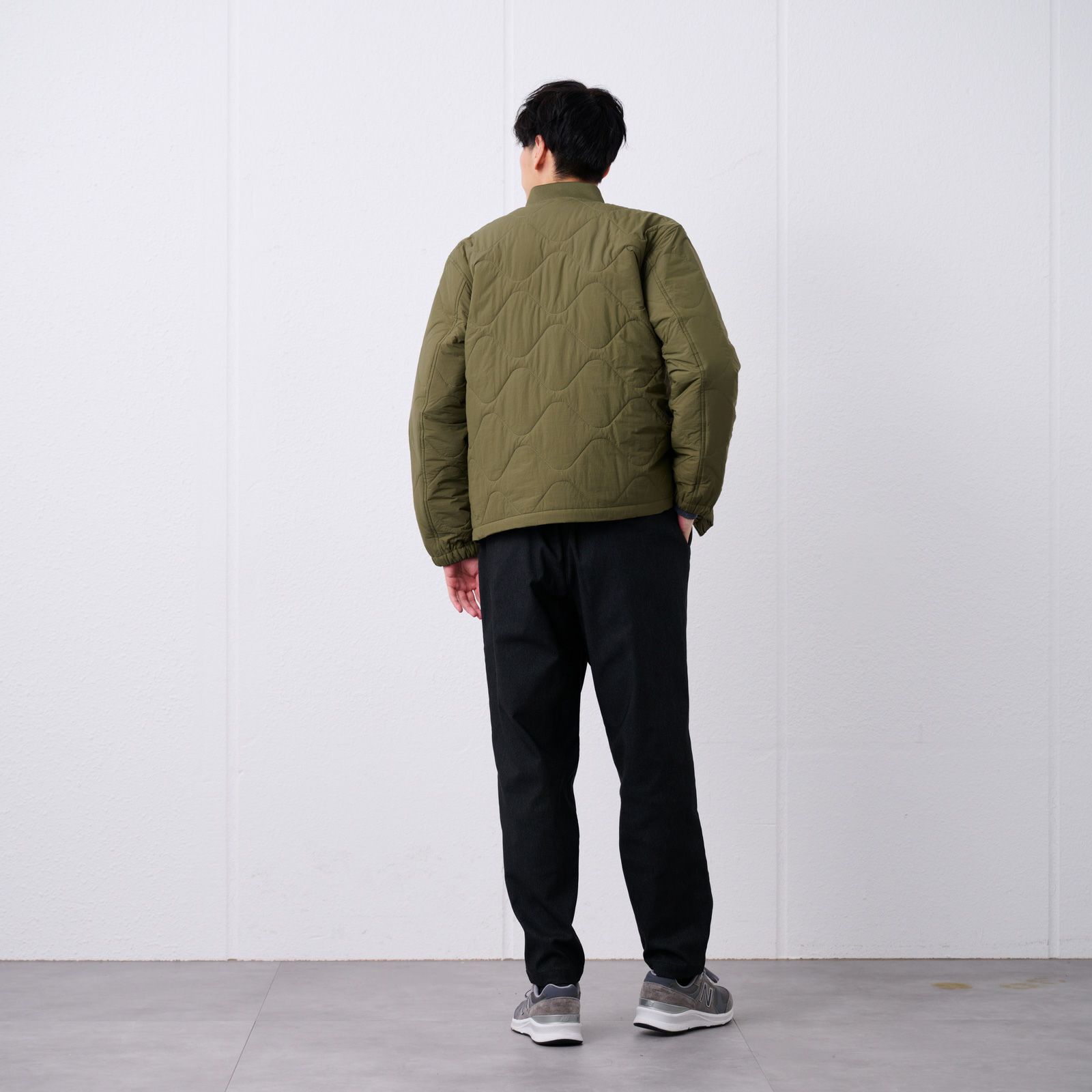 中わたキルトブルゾン