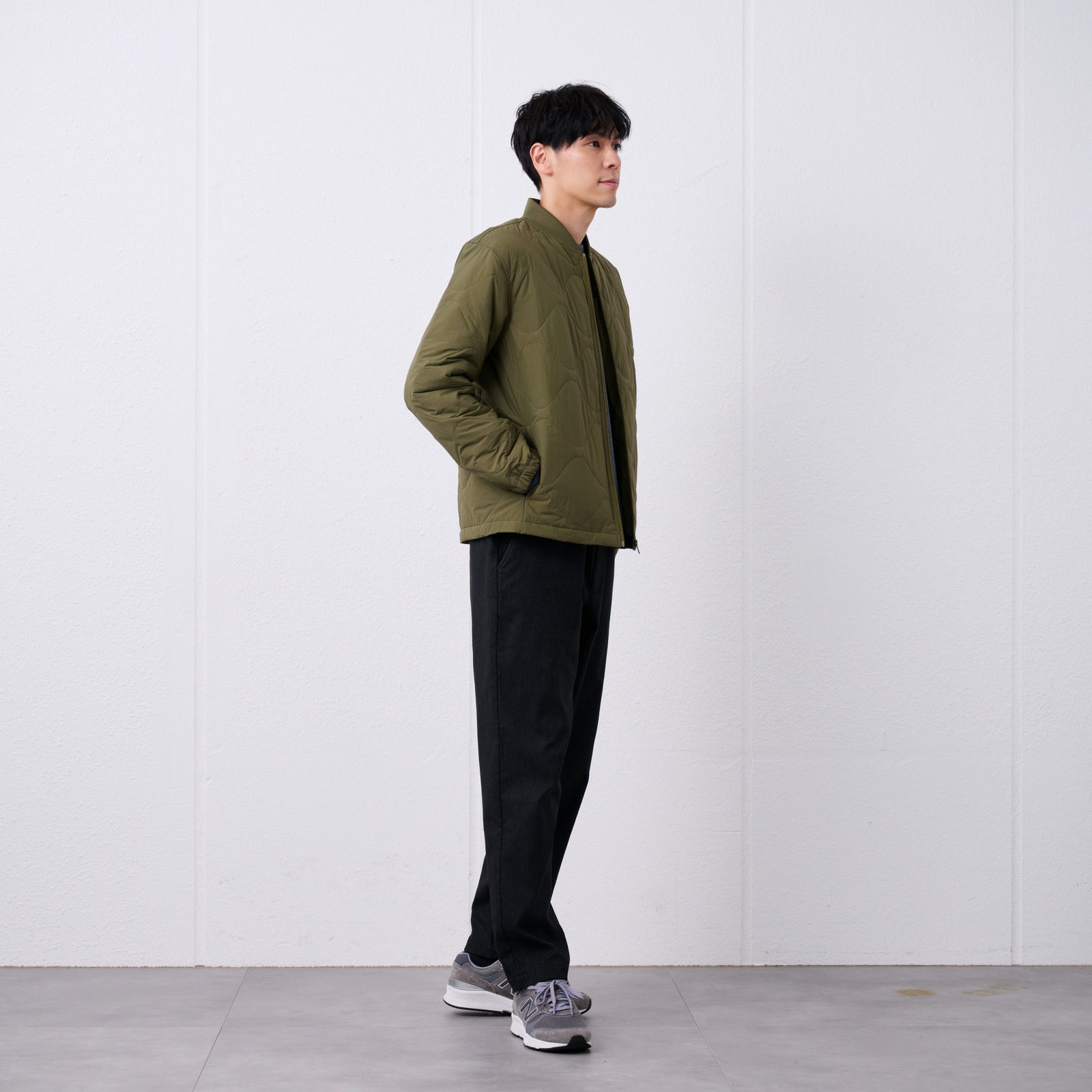 中わたキルトブルゾン