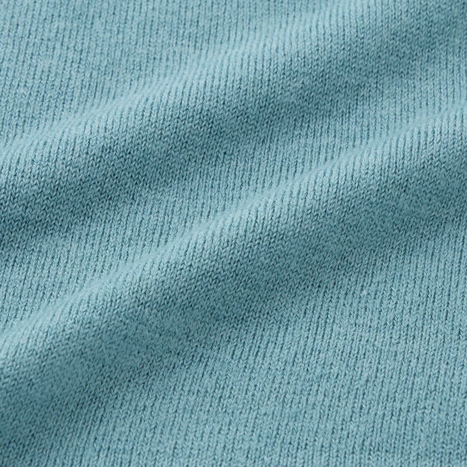 洗える・保温　シフォンタッチ　モックネックプルオーバー