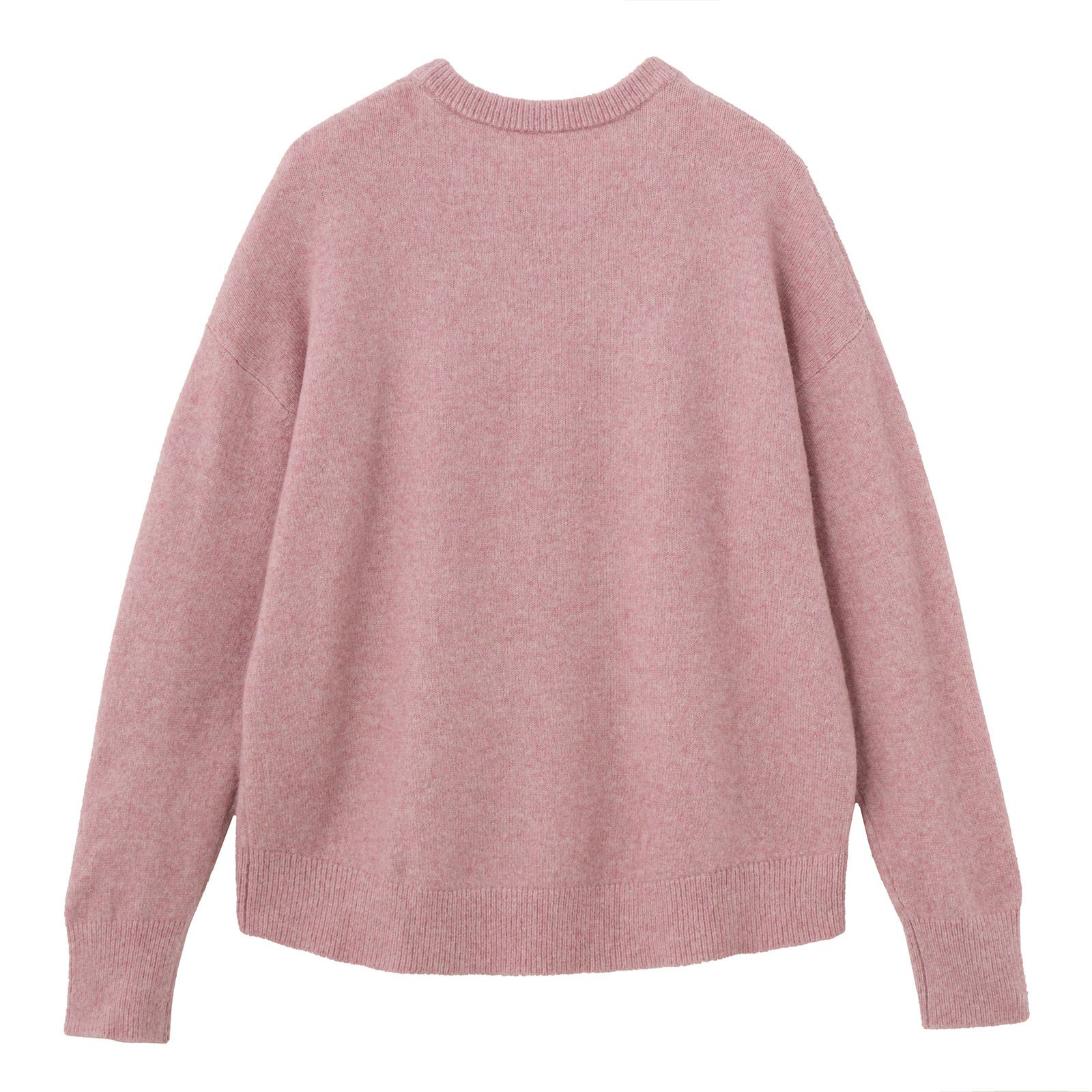 洗える　エコベジヤーン　クルーネックプルオーバー