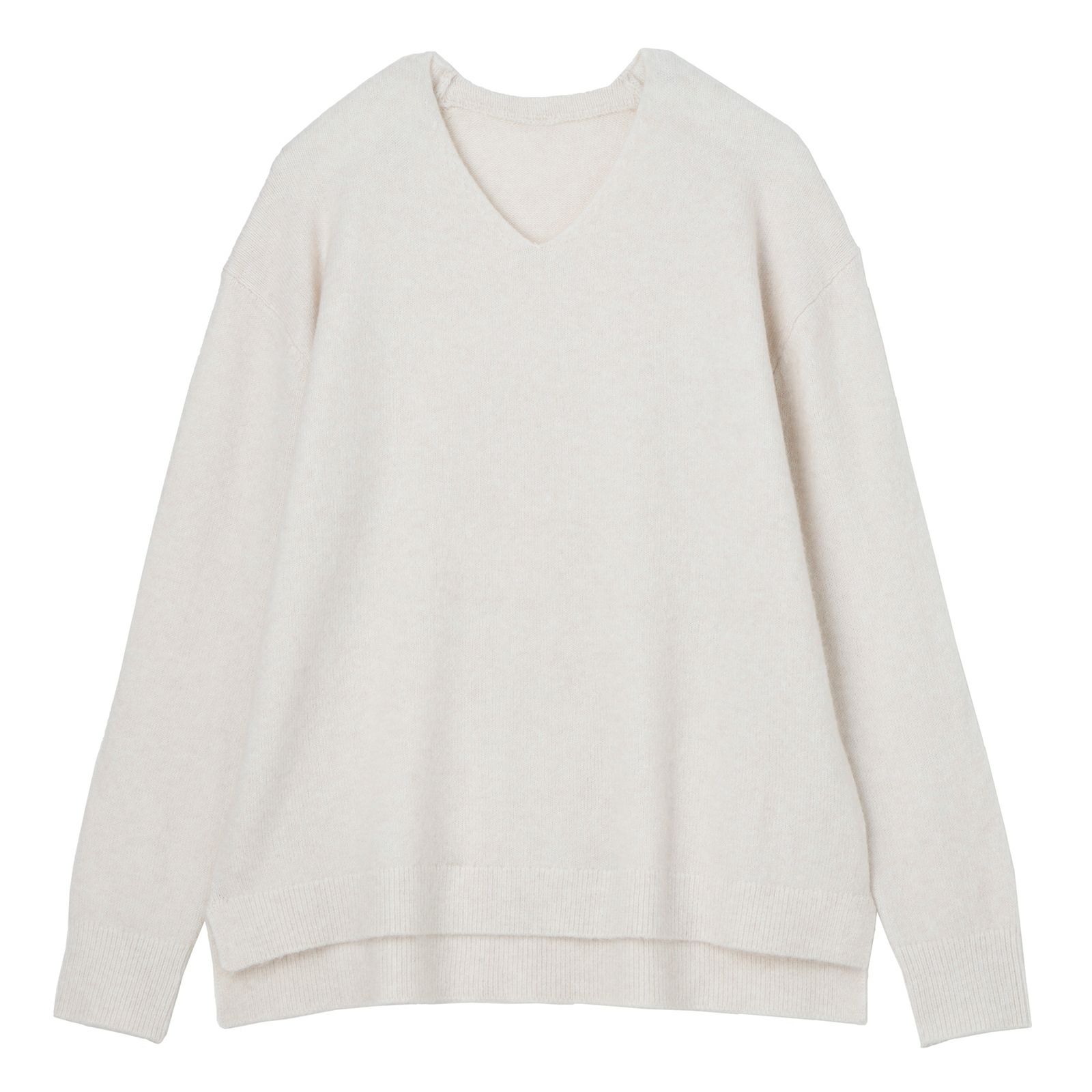 洗える　エコべジヤーン　Ｖネックプルオーバー