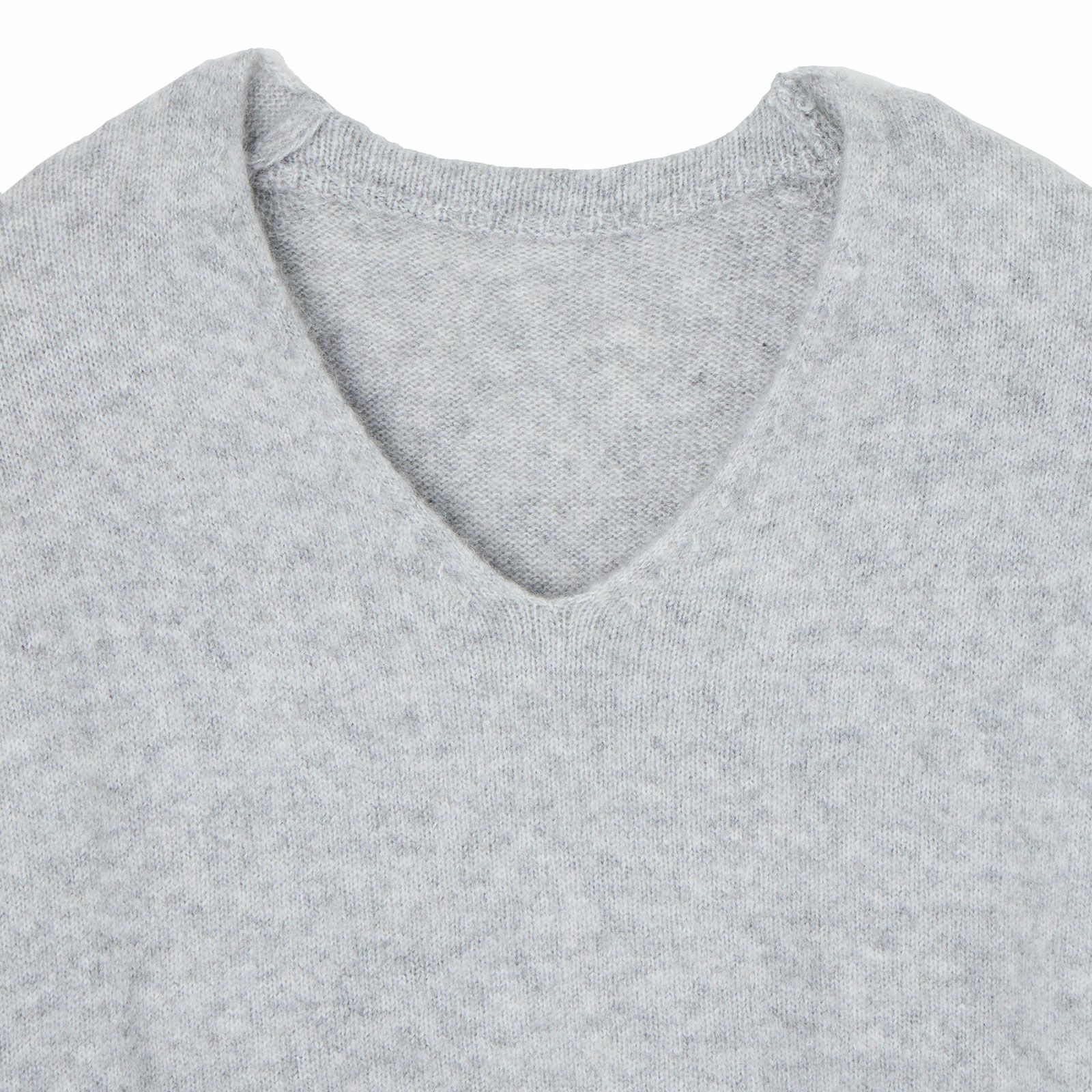 洗える　エコべジヤーン　Ｖネックプルオーバー