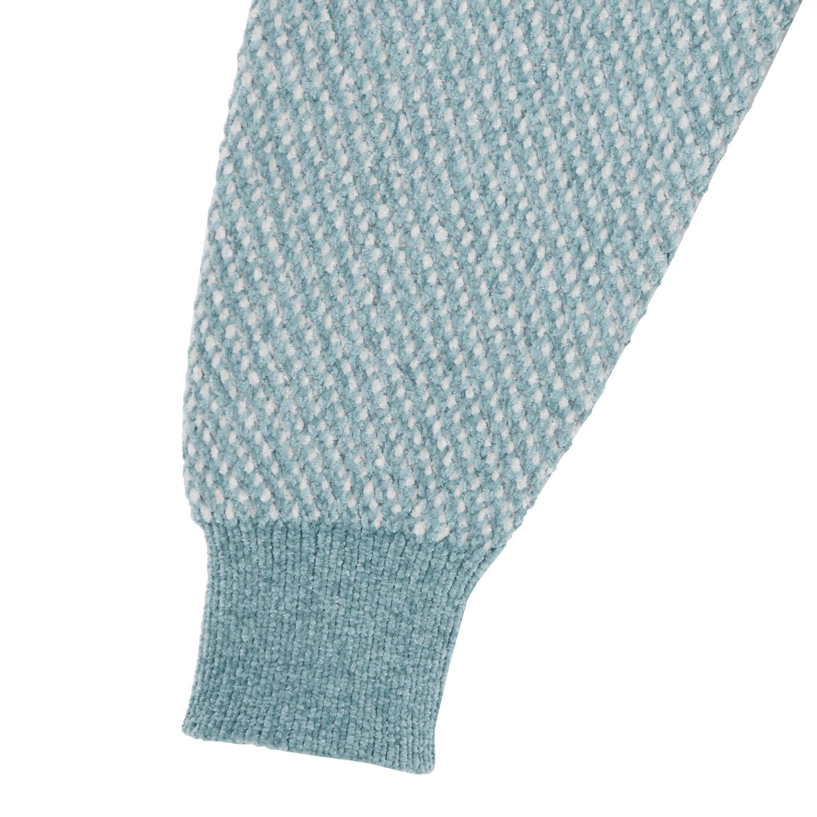 洗える　モールジャカードモックネックプルオーバー