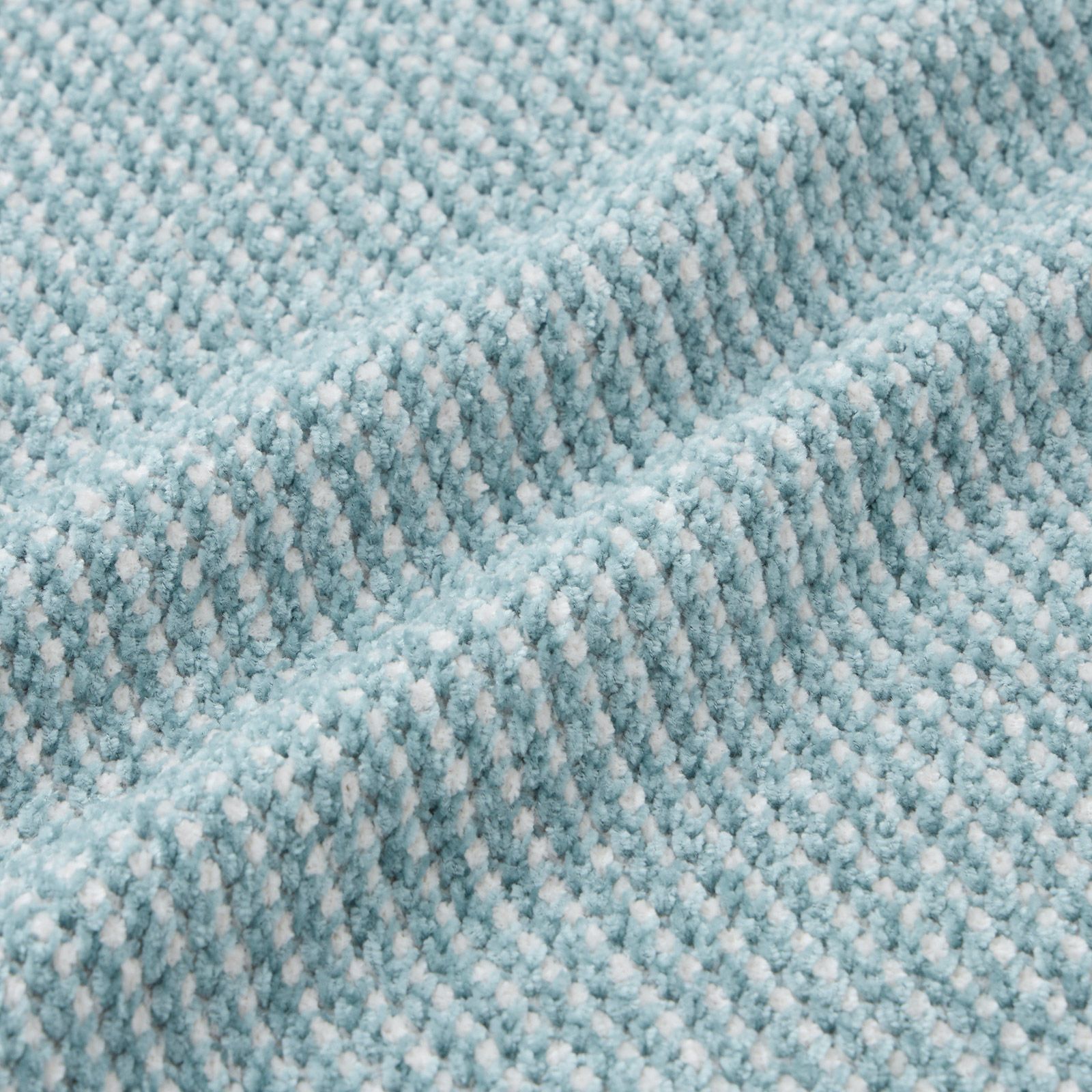 洗える　モールジャカードモックネックプルオーバー