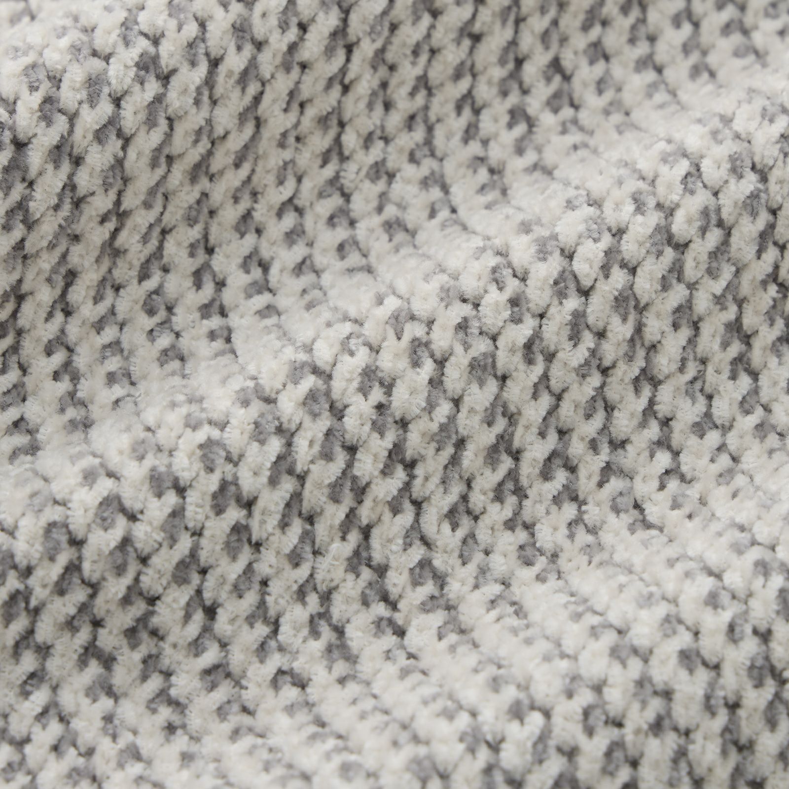 洗える　モールジャカードモックネックプルオーバー