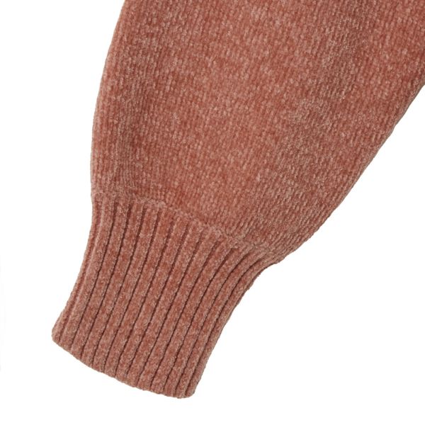 洗える　モールクルーネックプルオーバー