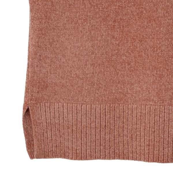 洗える　モールクルーネックプルオーバー