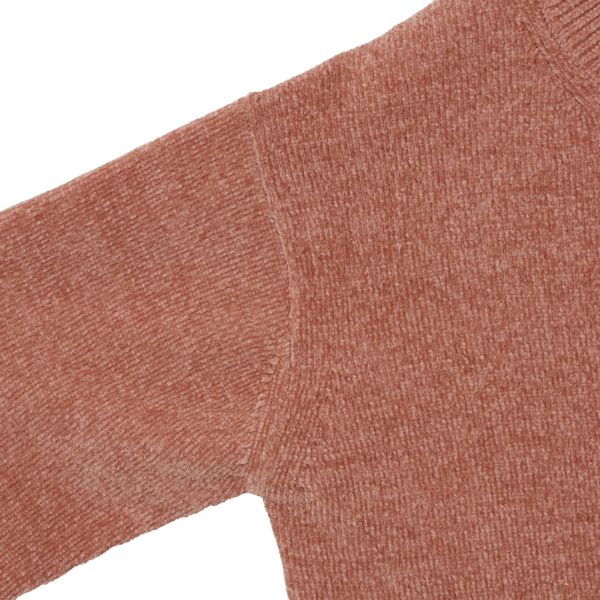 洗える　モールクルーネックプルオーバー