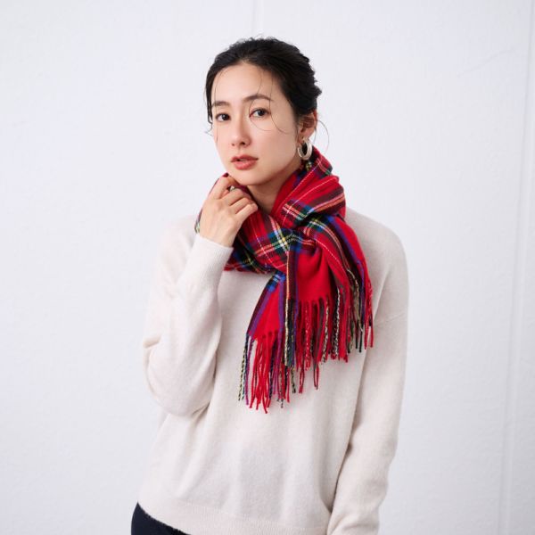 チェックストール