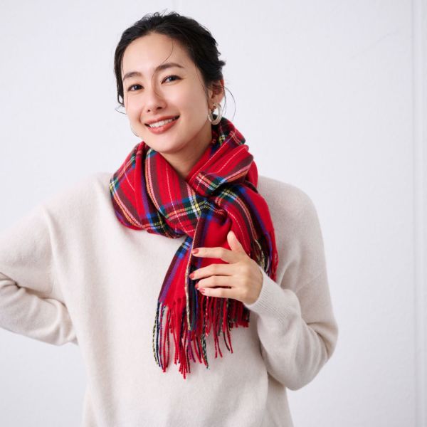 チェックストール