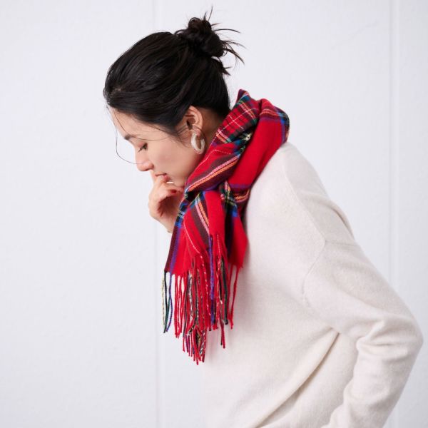 チェックストール