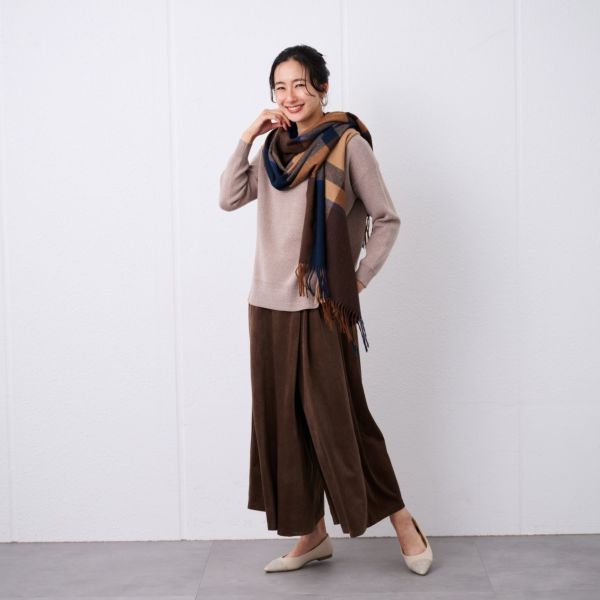 チェックストール