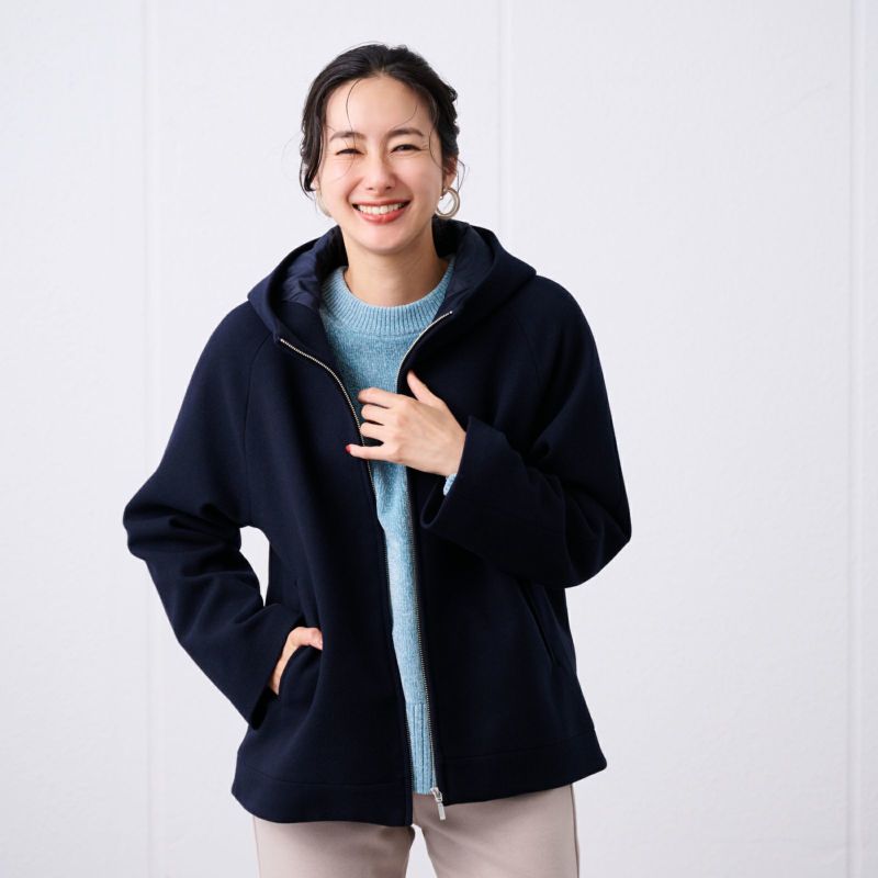 ウールライク ショートフーデッドコート【セール】 | TVC | トップ