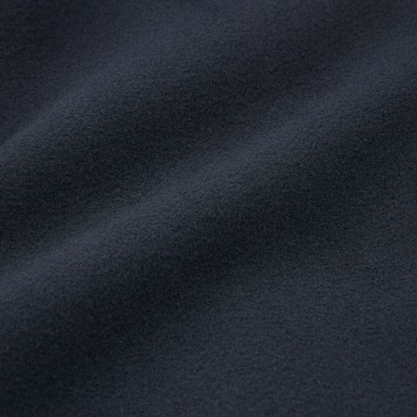 ウールライク　ショートフーデッドコート