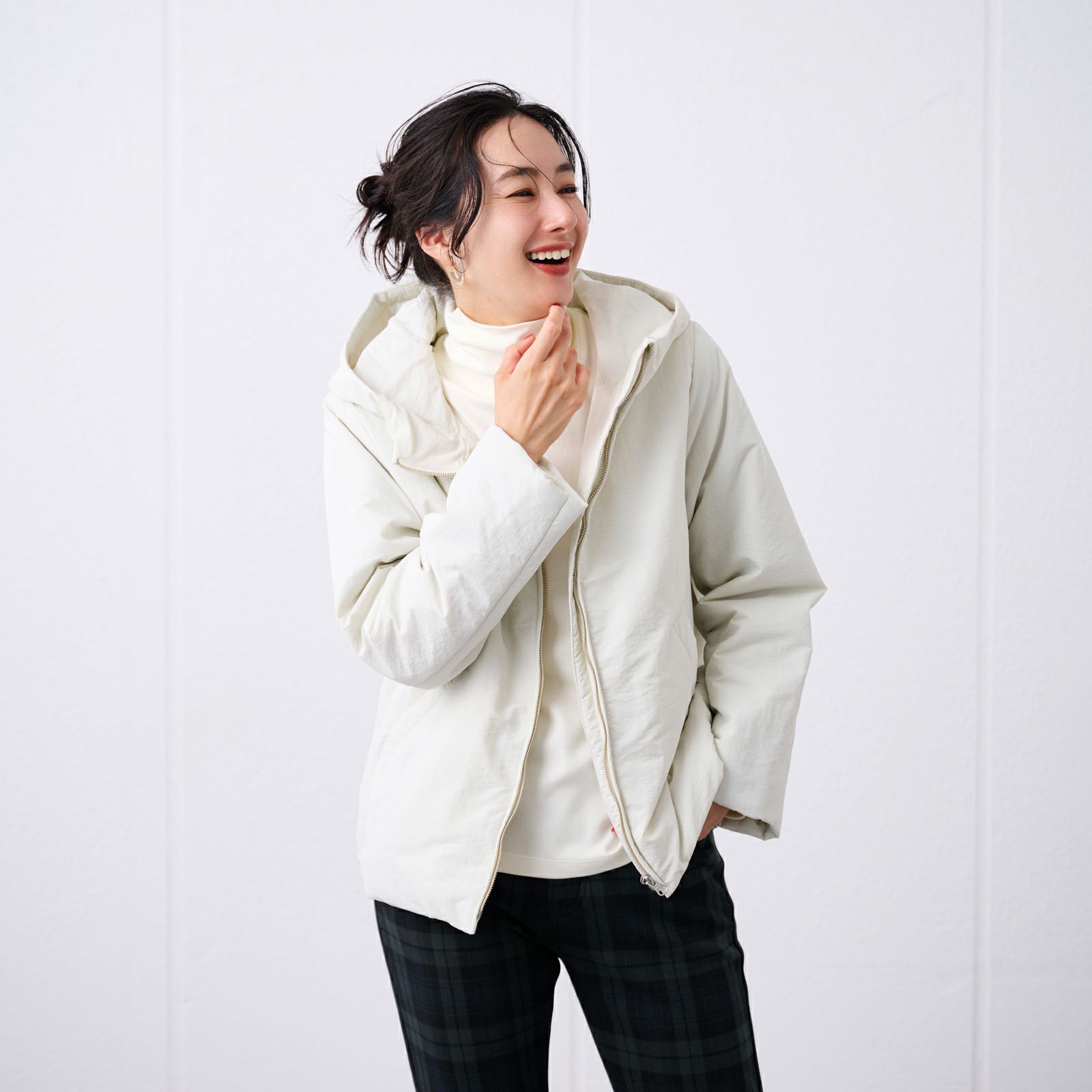 ピースフィットウォーム　保温中わた　マウンテンパーカー