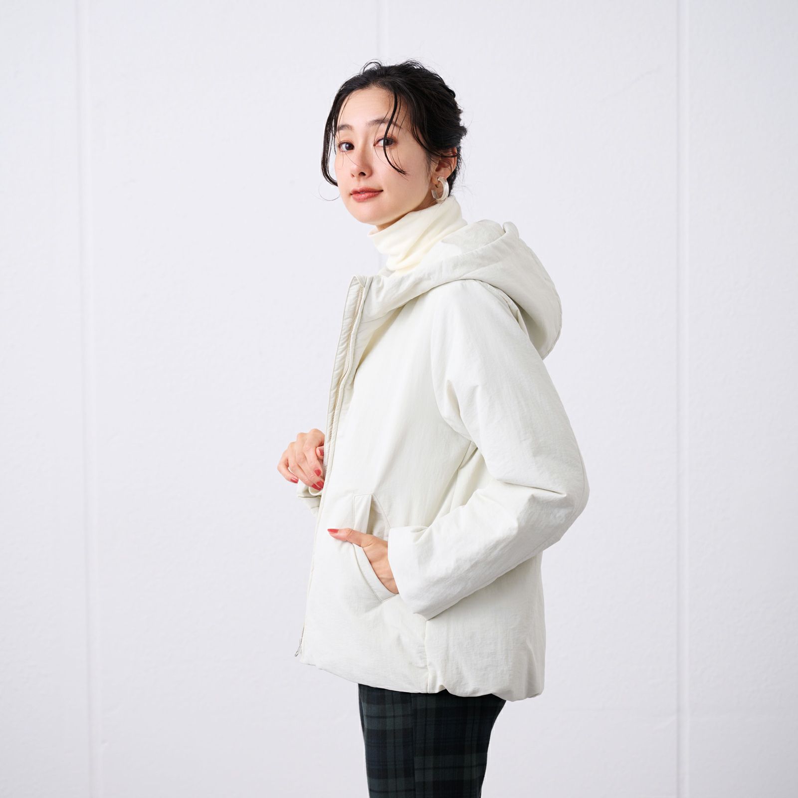 ピースフィットウォーム　保温中わた　マウンテンパーカー