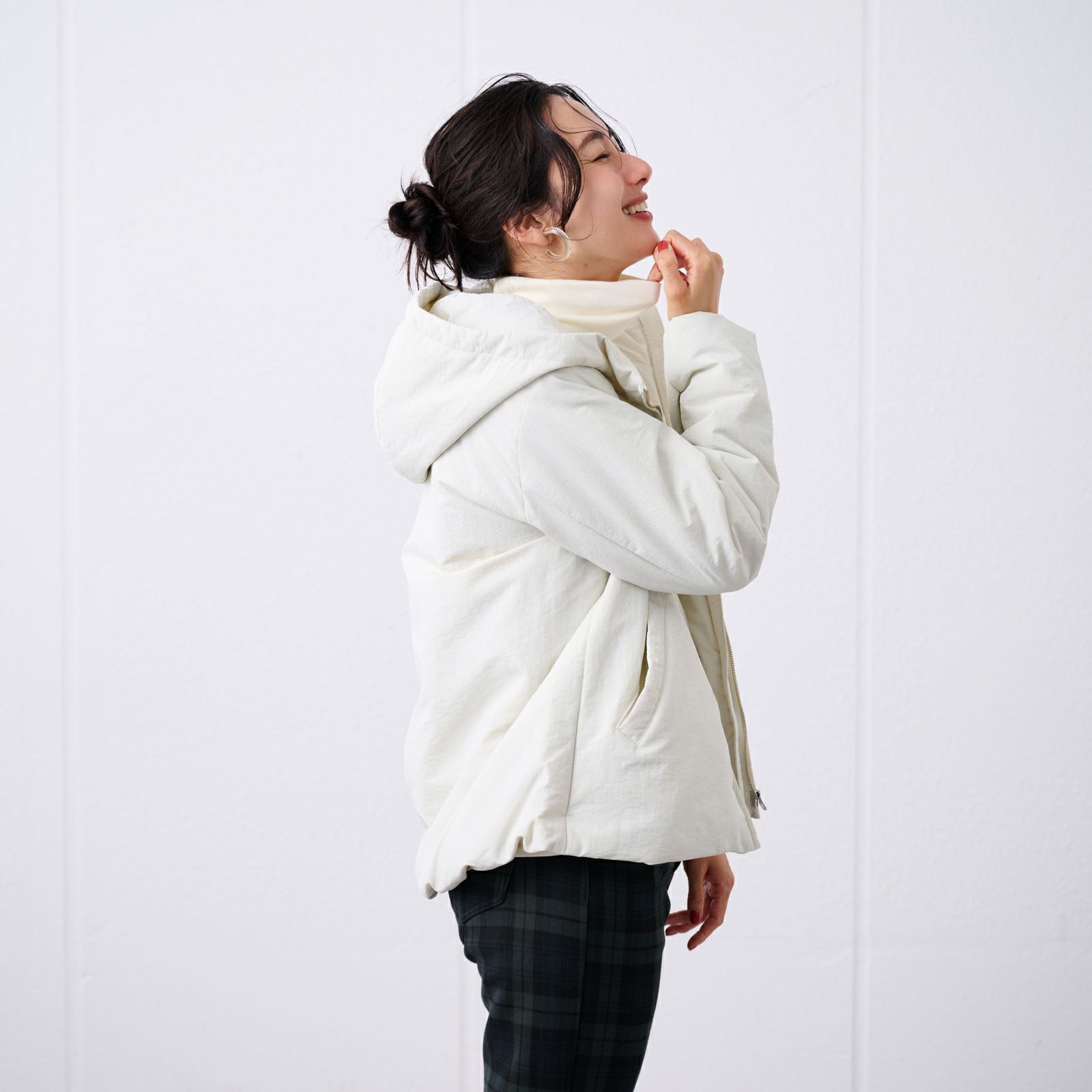 ピースフィットウォーム　保温中わた　マウンテンパーカー