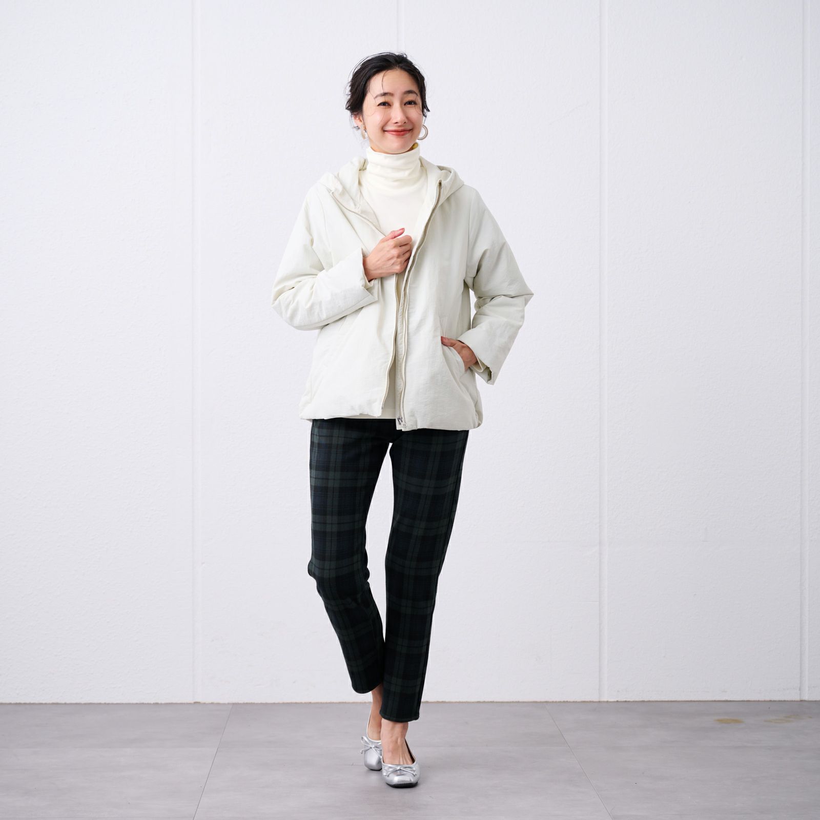 ピースフィットウォーム　保温中わた　マウンテンパーカー