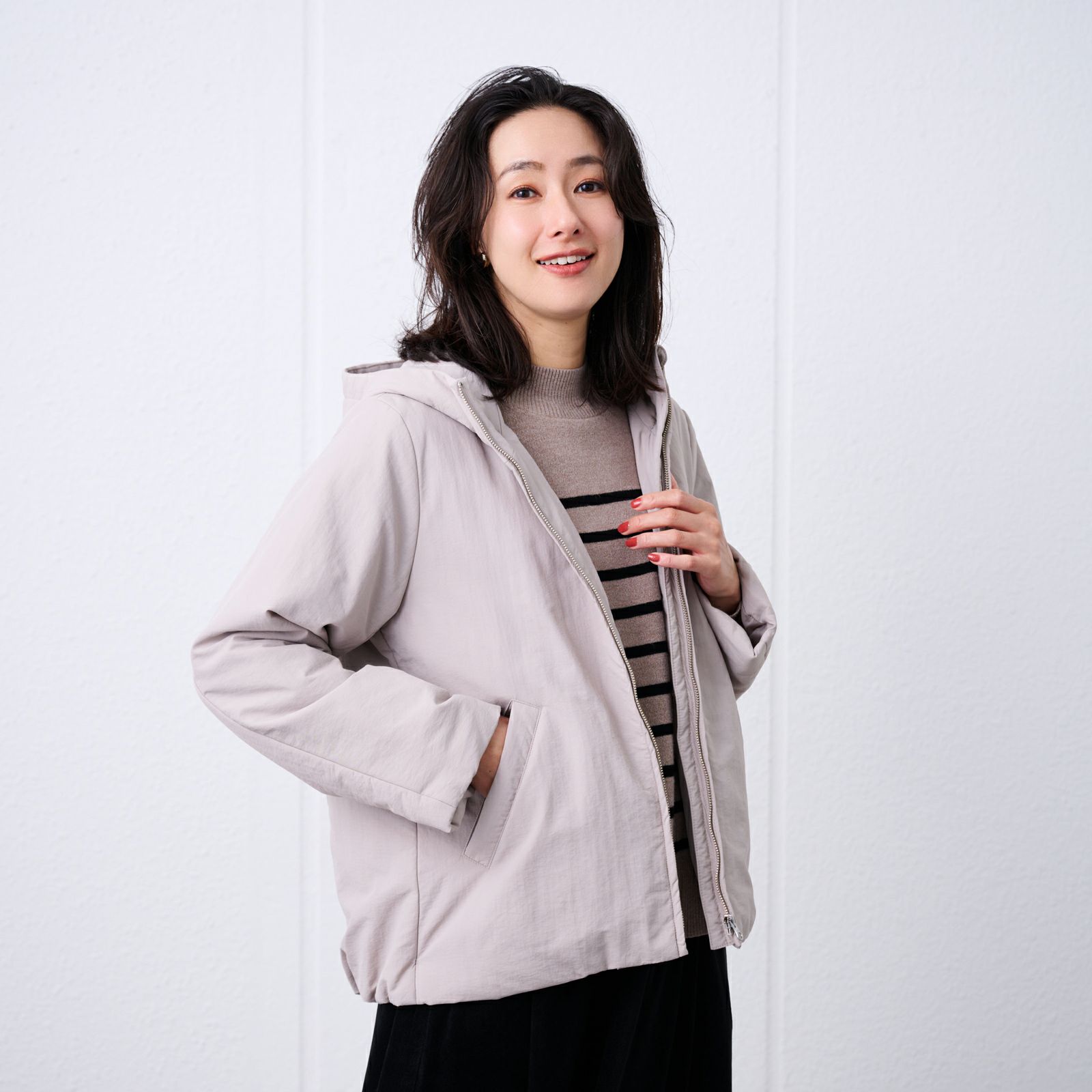 ピースフィットウォーム　保温中わた　マウンテンパーカー