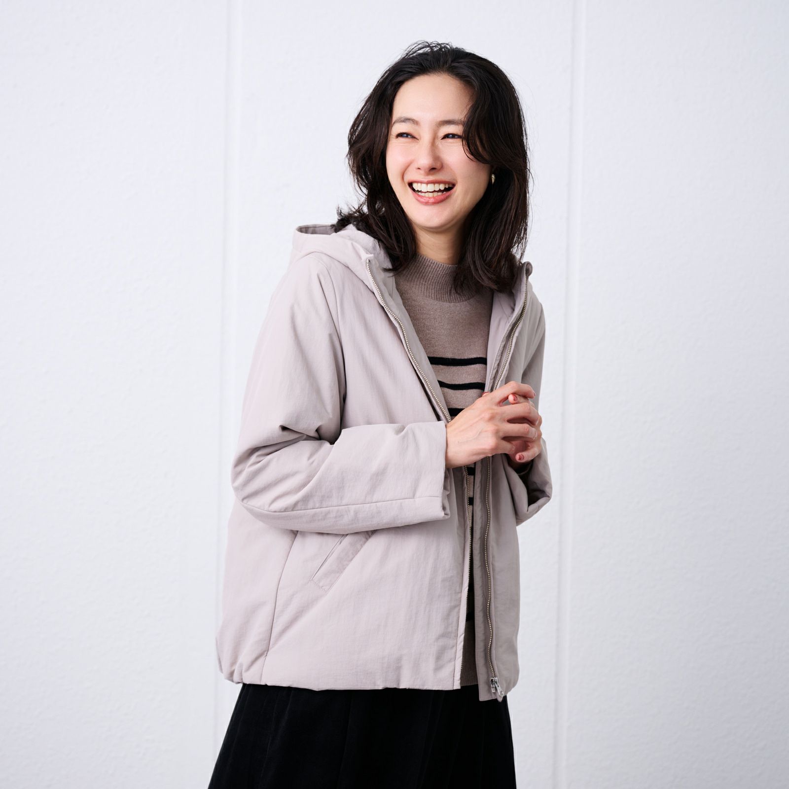 ピースフィットウォーム　保温中わた　マウンテンパーカー