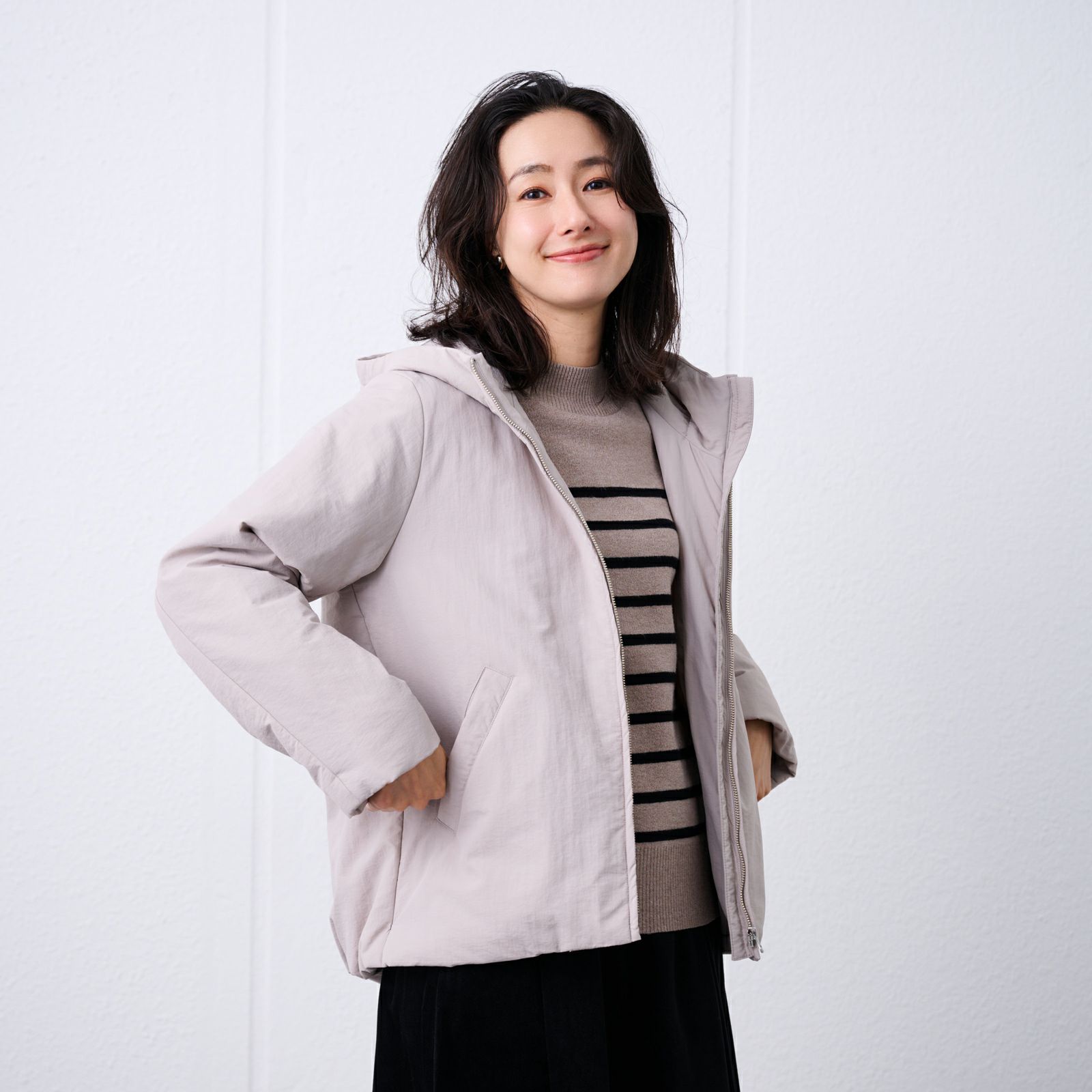 ピースフィットウォーム　保温中わた　マウンテンパーカー