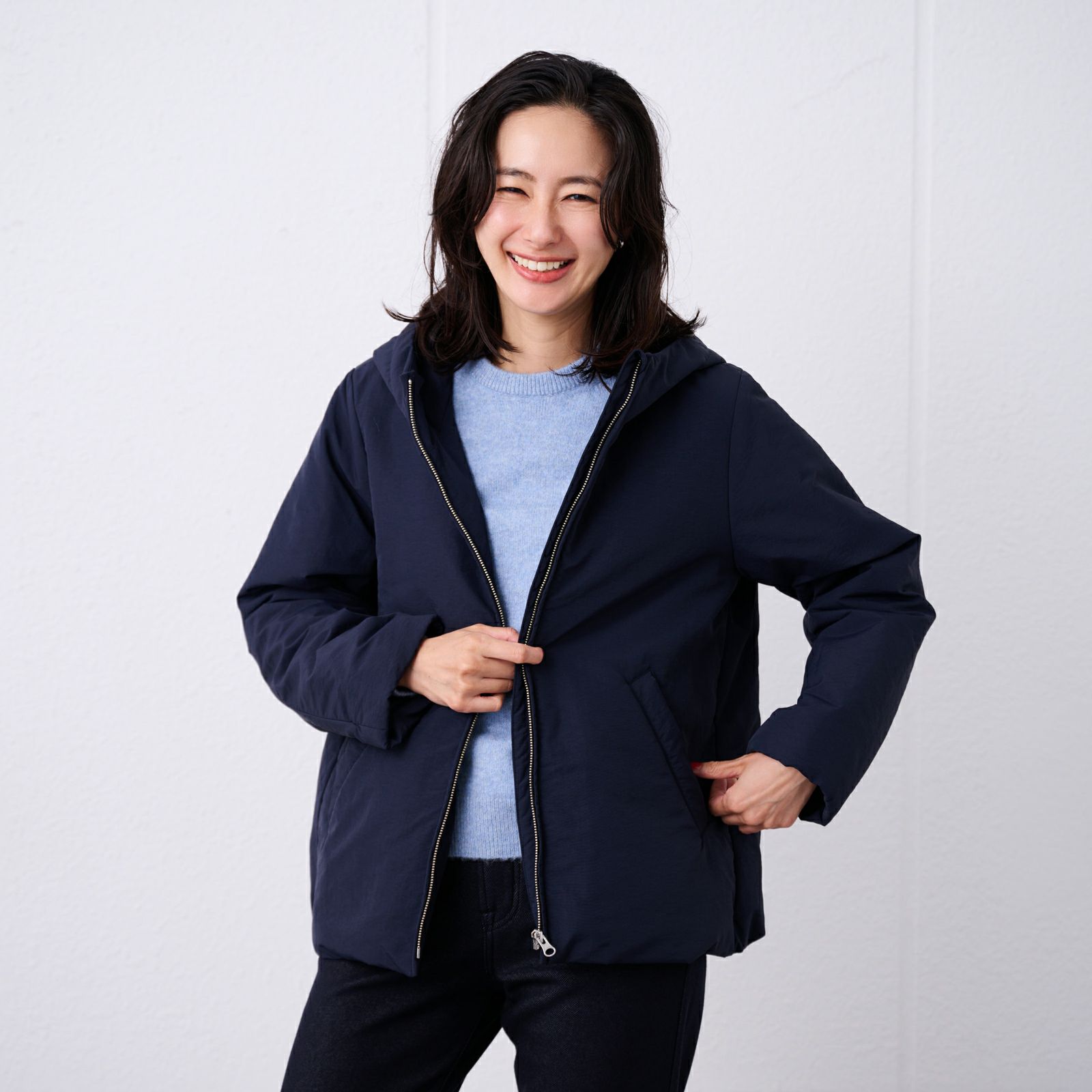 ピースフィットウォーム　保温中わた　マウンテンパーカー