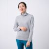 コットン100起毛　タートルネック長袖Tシャツ