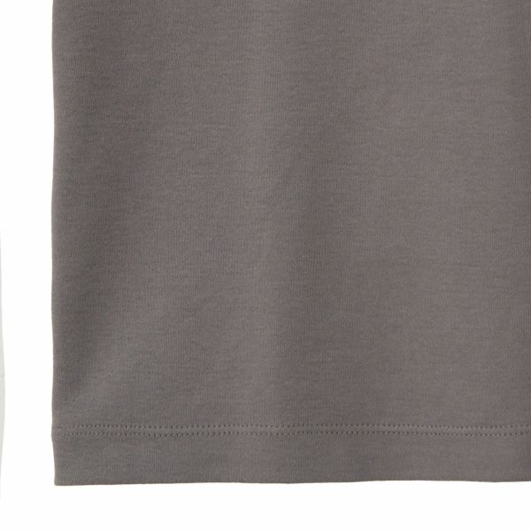 コットン100起毛　タートルネック長袖Tシャツ