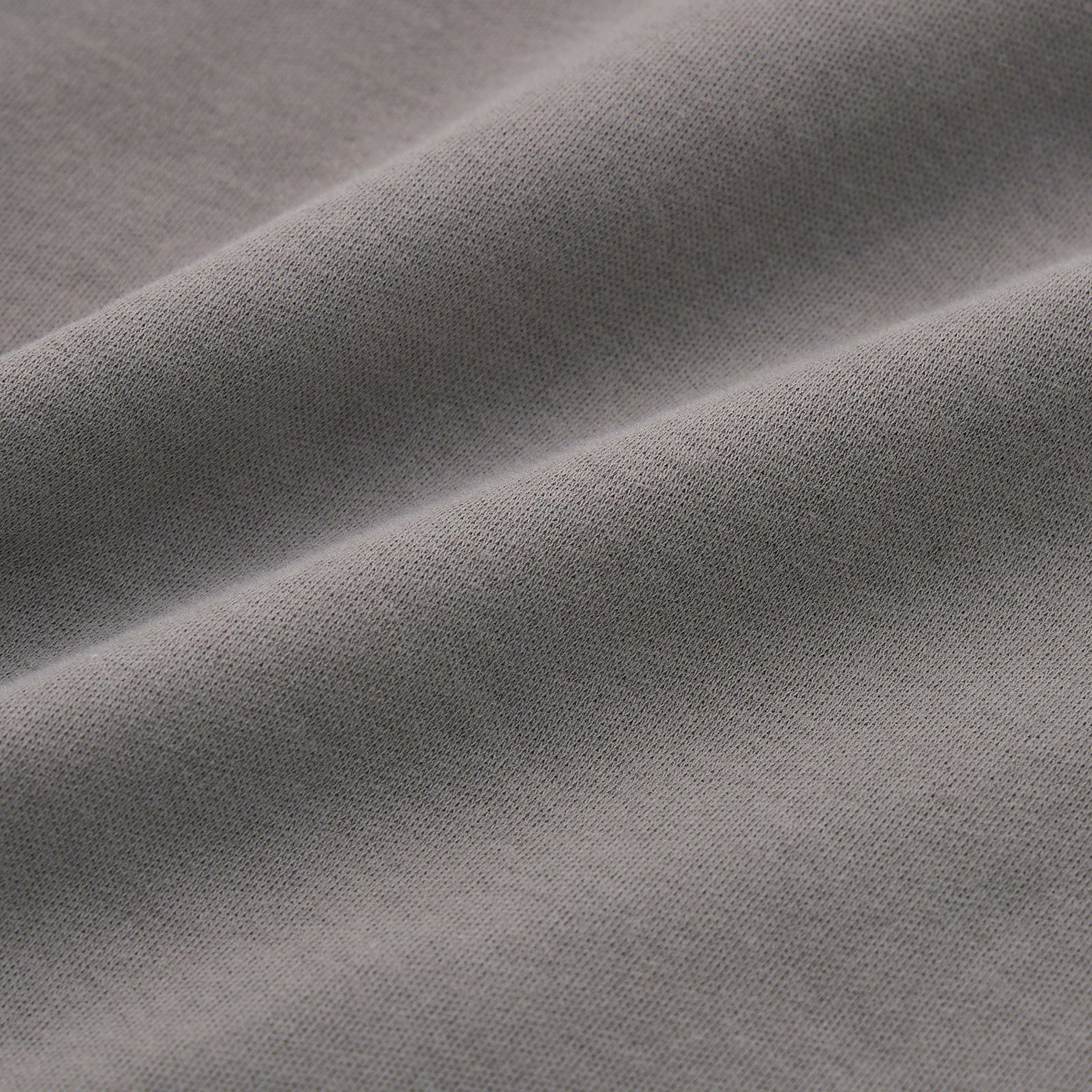 コットン100起毛　タートルネック長袖Tシャツ