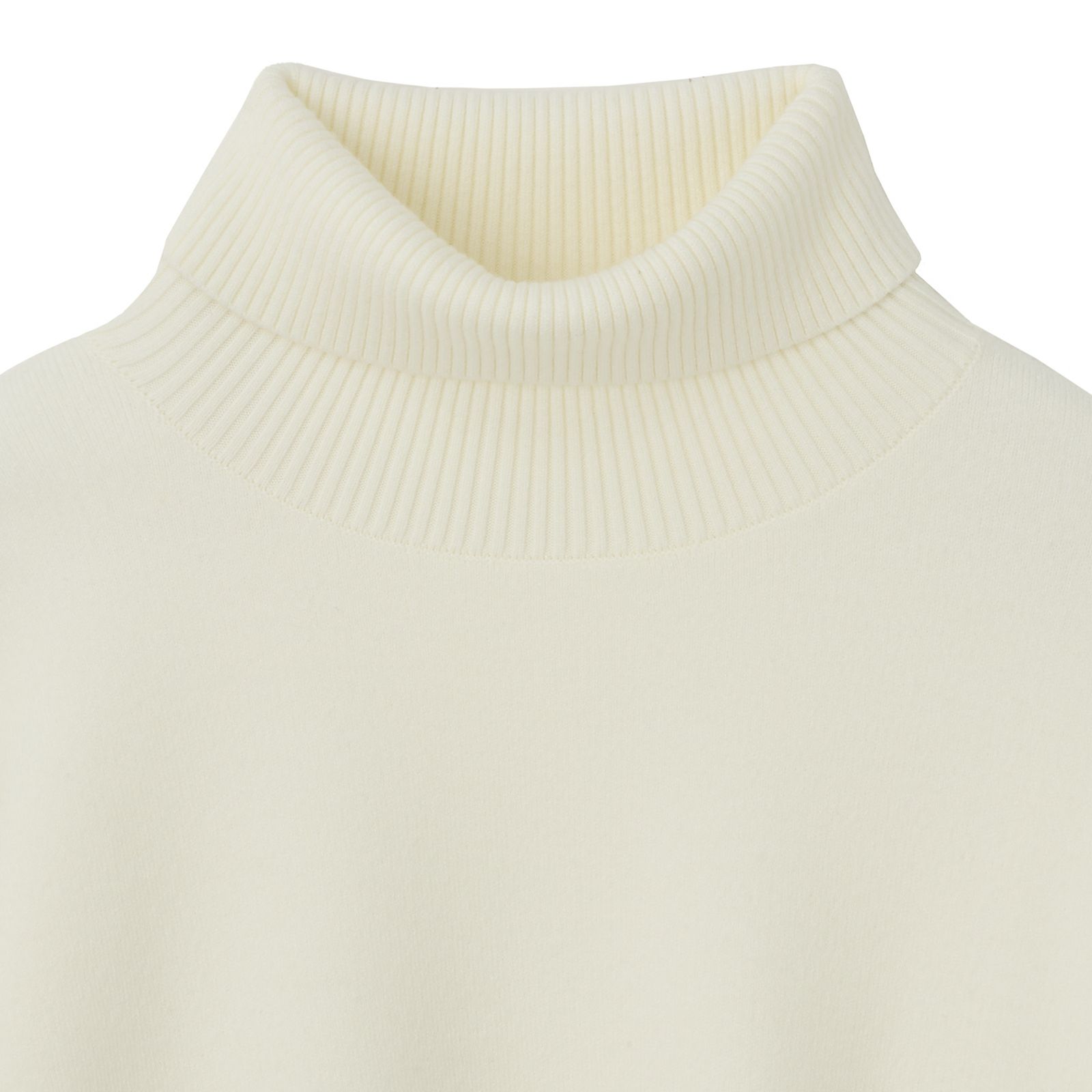 洗える・保温　マシュマロタッチ　タートルネックプルオーバー