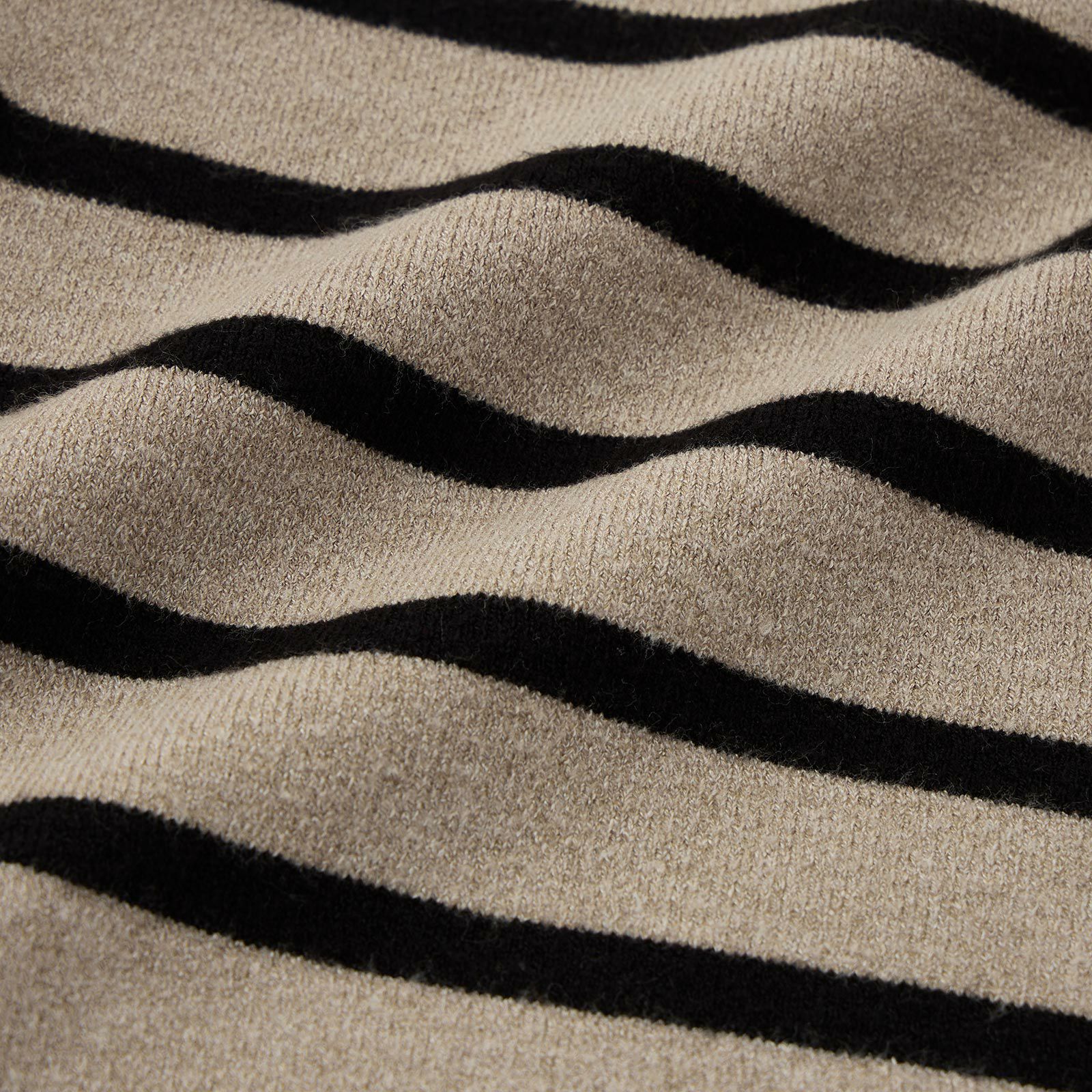 洗える・保温　マシュマロタッチ　モックネックプルオーバー