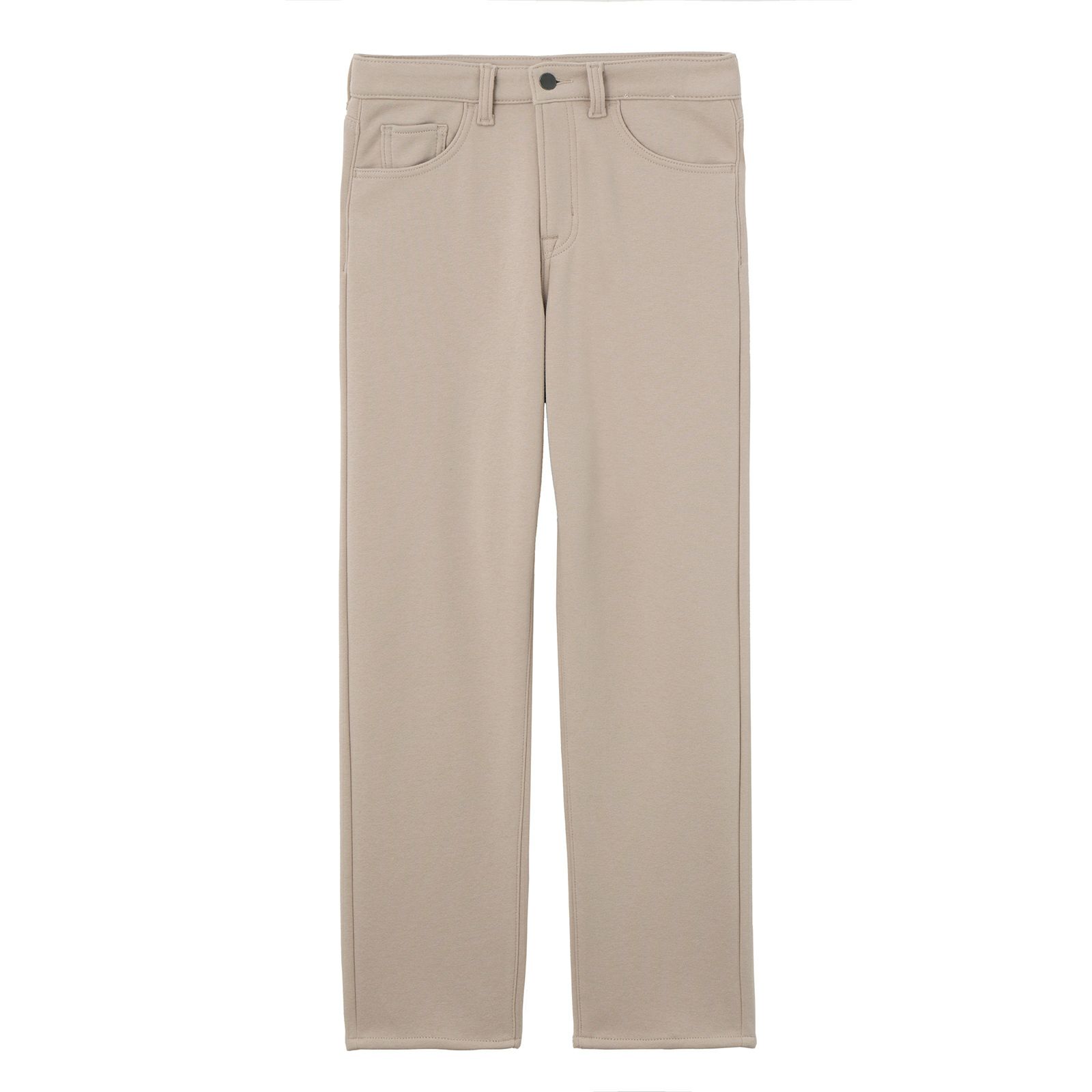 アルガンオイル　裏シャギーストレートパンツ