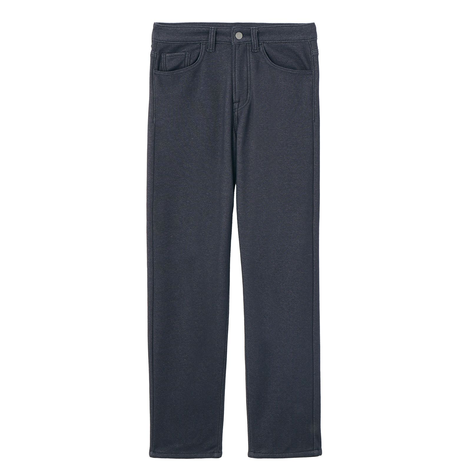 アルガンオイル　裏シャギーストレートパンツ