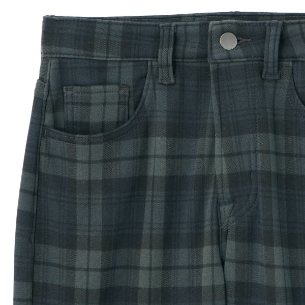 アルガンオイル　裏シャギーストレートパンツ