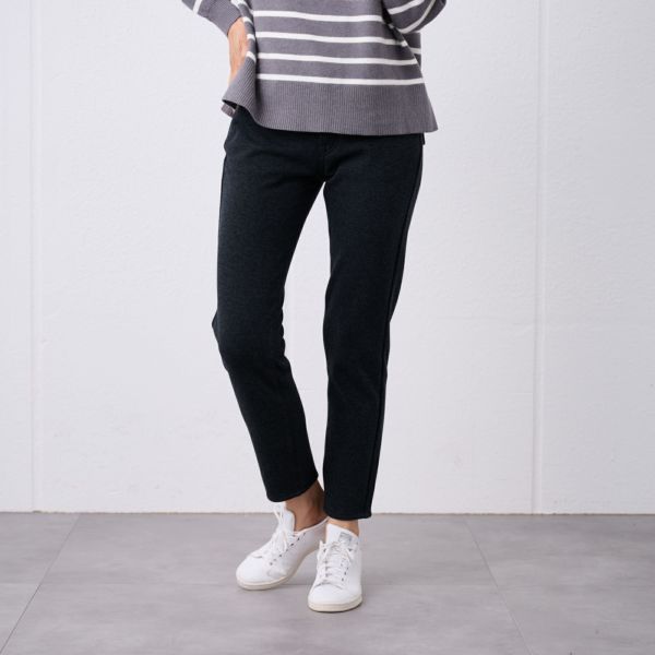 アルガンオイル　裏シャギースリムパンツ