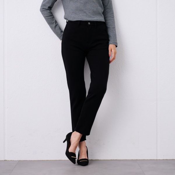 アルガンオイル　裏シャギースリムパンツ