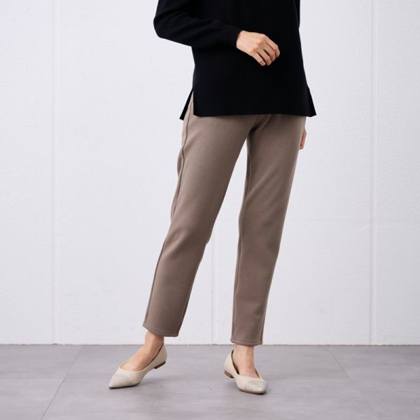 アルガンオイル　裏シャギースリムパンツ