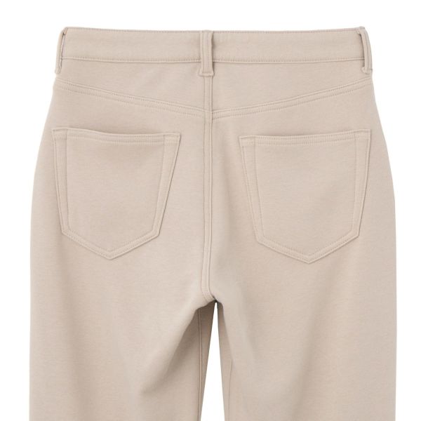 アルガンオイル　裏シャギースリムパンツ