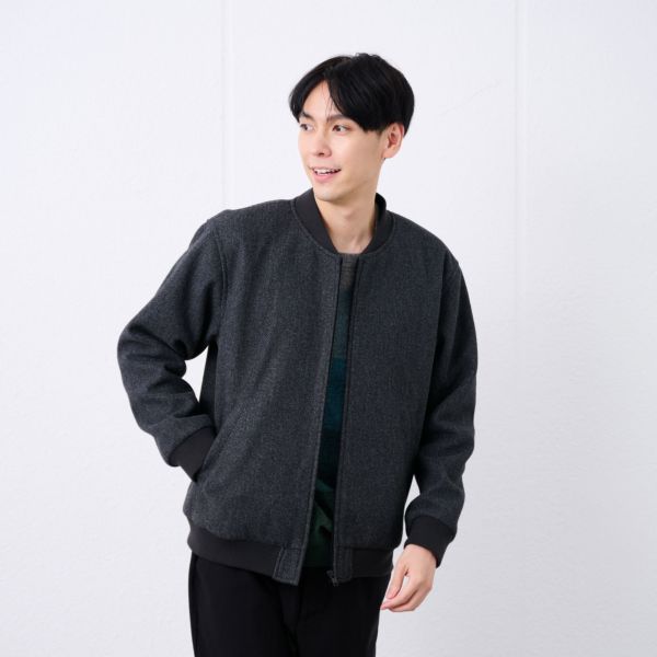 ウールライクＭＡ１ブルゾン