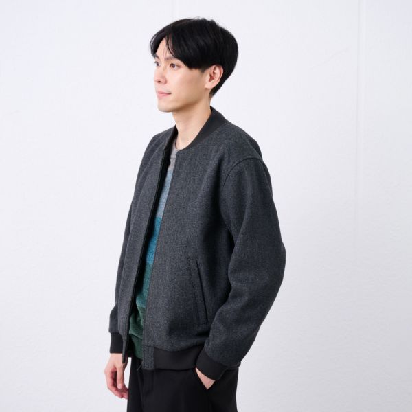 ウールライクＭＡ１ブルゾン