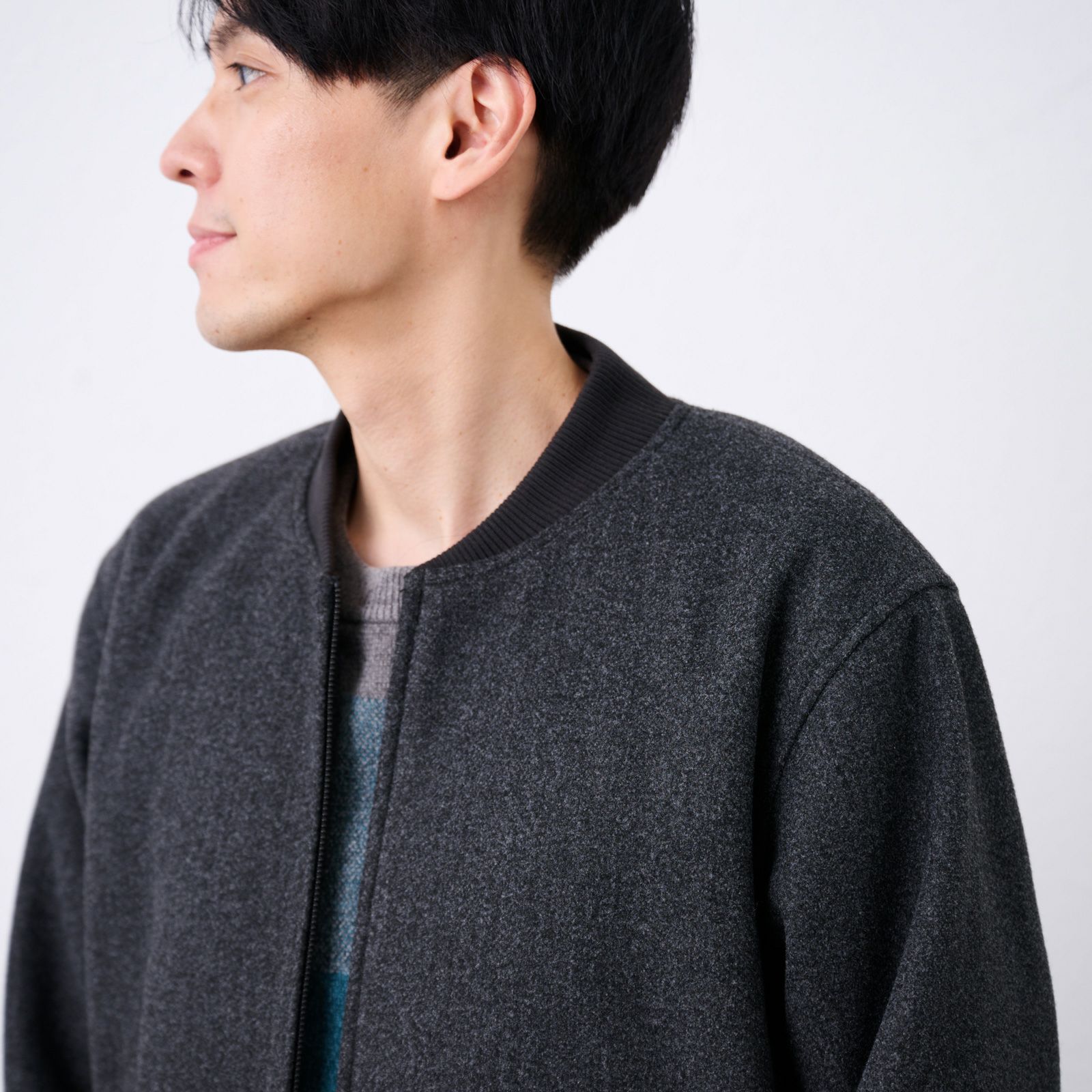 ウールライクＭＡ１ブルゾン