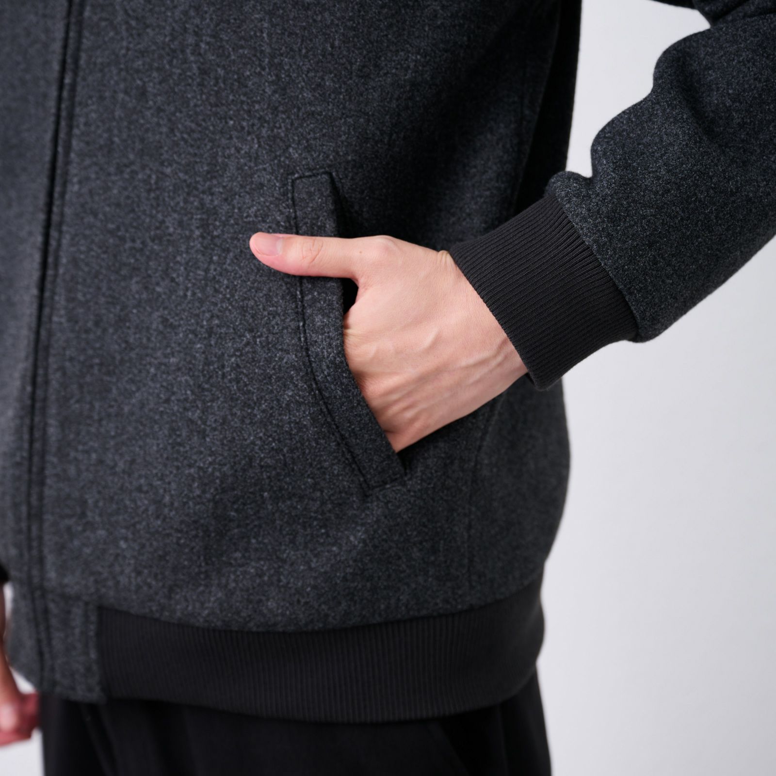 ウールライクＭＡ１ブルゾン