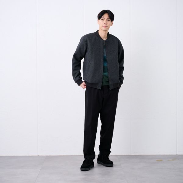 ウールライクＭＡ１ブルゾン