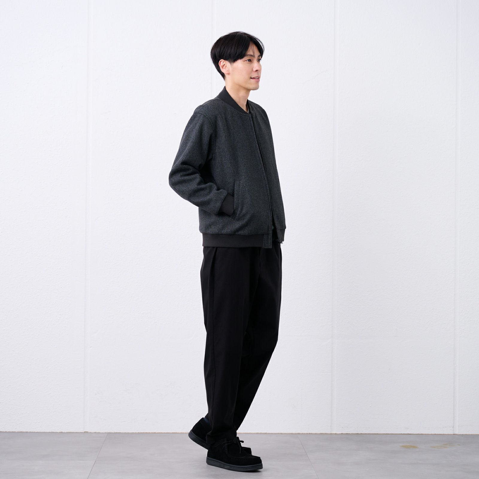 ウールライクＭＡ１ブルゾン